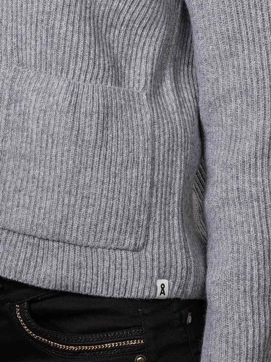 Actual product image Armedangels Naokaa Reglana Cardigan Light Grey Melange (L)