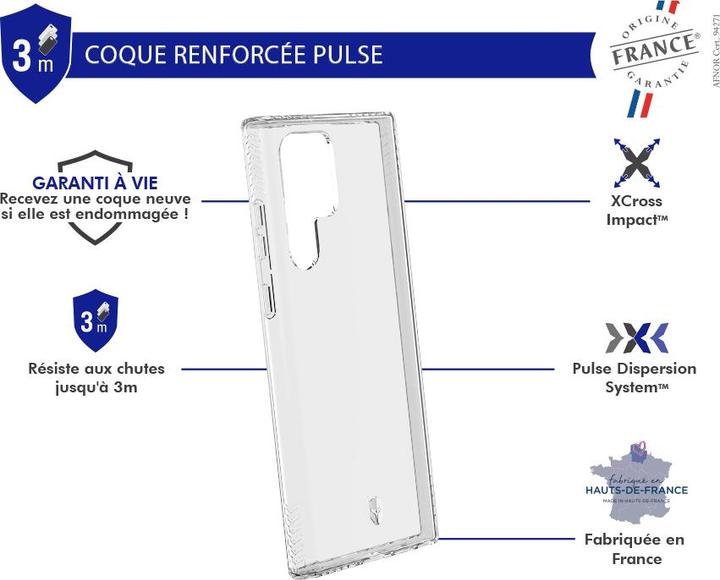 Actual product image Force Case Pulse Mobile Phone Case Series (Samsung Galaxy S22 Ultra)