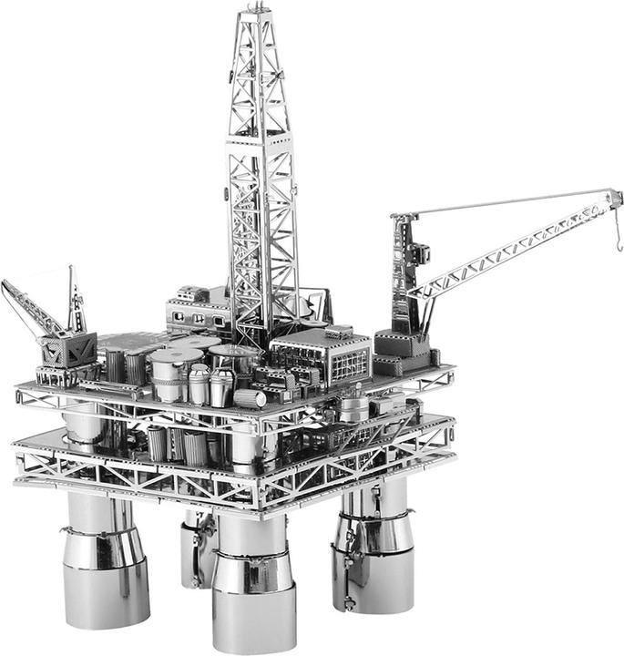 Immagine prodotto Metal Earth constructie speelgoed Offshore Oil Rig e scatola regalo petroliera