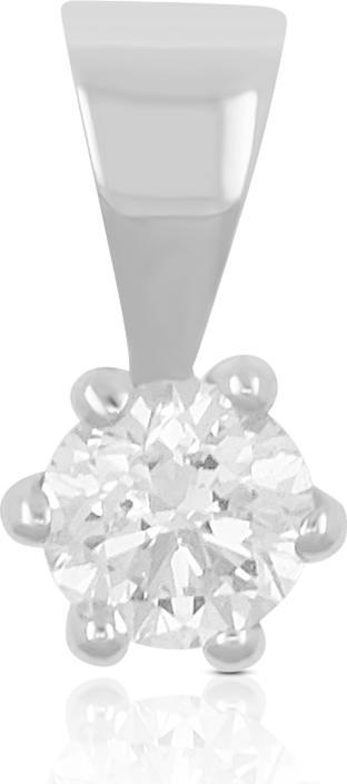Muau Anhänger (Weissgold 750 Diamant 0.02ct. 9x5mm)