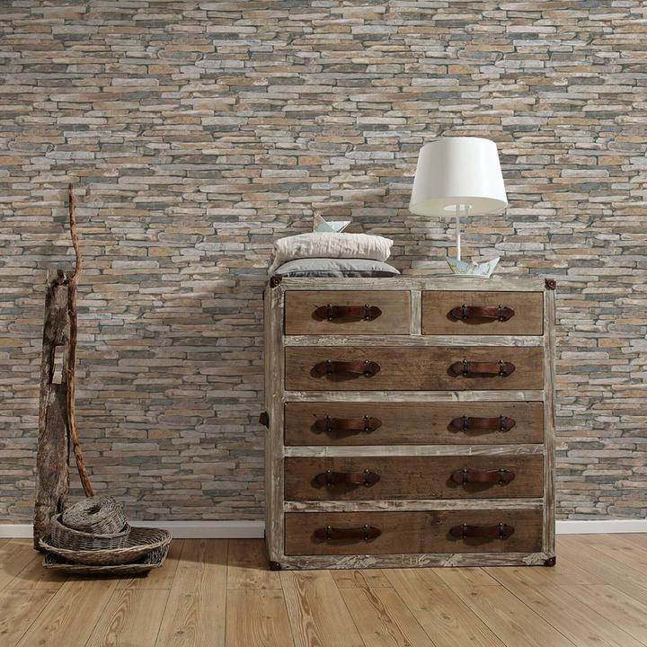 Produktbild A.S. Création Wood'n Stone 7 (53 x 1005 cm)