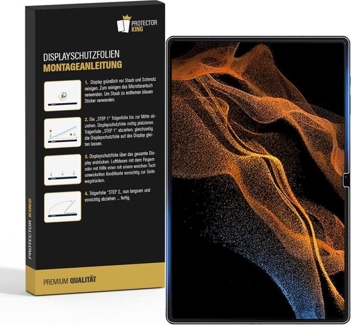 Produktbild Protectorking 6x Panzerfolie Anti-Shock matt entspiegelt (6 Stück, Galaxy Tab S9 Ultra)