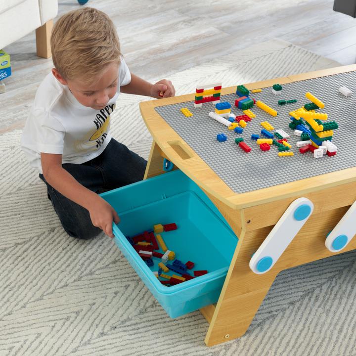 Produktbild KidKraft Building Bricks Play N Store Table (Kindertisch)