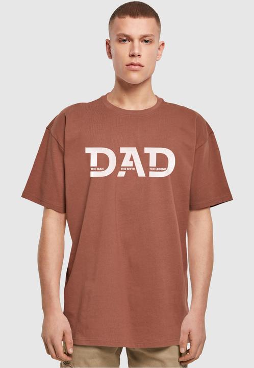Actual product image Merchcode Fathers Day - The Man, The Myth, The Legend Heavy Oversize Tee - 116589 (M)