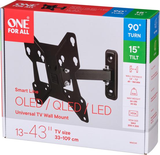 Image du produit One for All Smart WM2241 (Mur, 40", 30 kg)