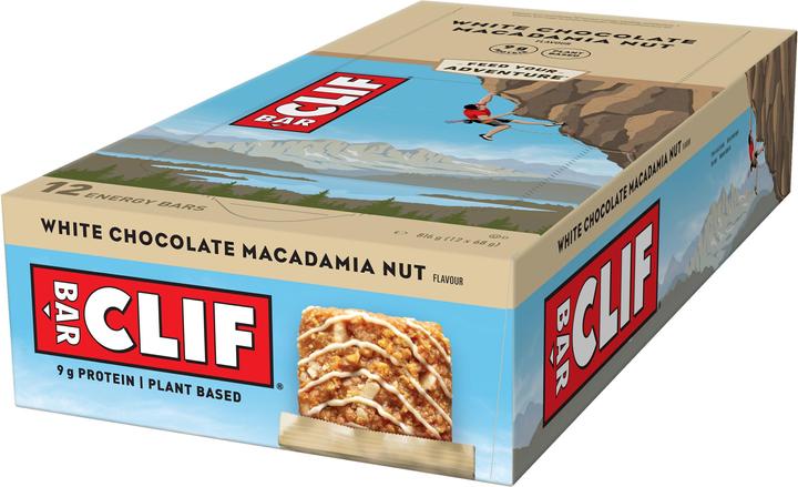 Image du produit Clif Bar Noix de macadamia au chocolat blanc (Macadamia, Chocolat blanc, 1 pcs, 68 g)