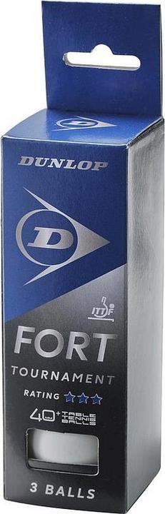 Dunlop 40+ Fort TischtennisBälle 3erPack (3 Stk.)