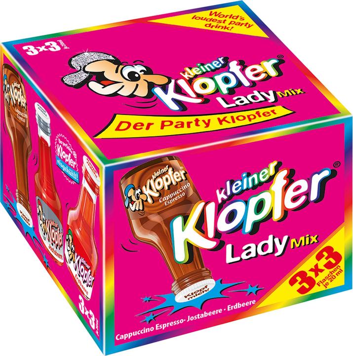 Kleiner Klopfer Lady-Mix 9-pack (1 x 2 cl)