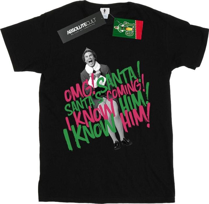 Elf Santa's Coming TShirt (XL)