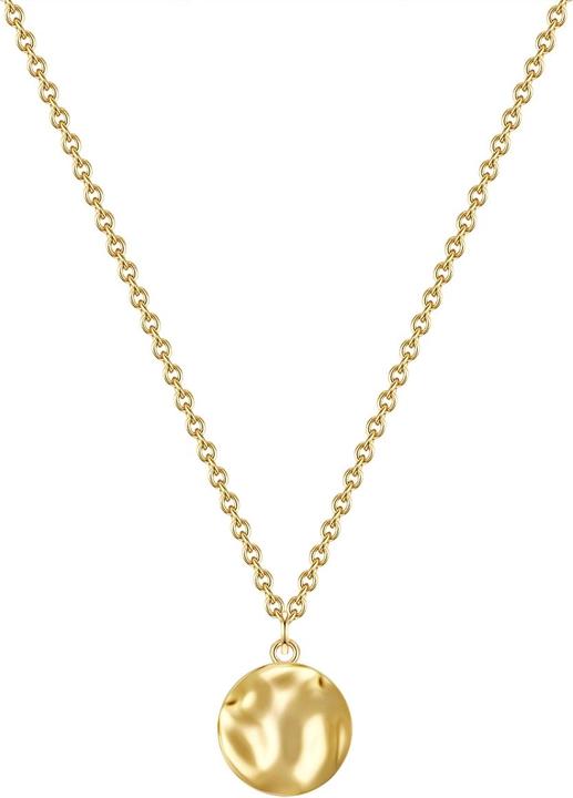 Image du produit Glanzstücke München Femme cercle argent sterling or jaune 40,0 cm chaîne de base + 5,5 cm extension - 31364 (Argent Sterling, 40 - 45 cm)