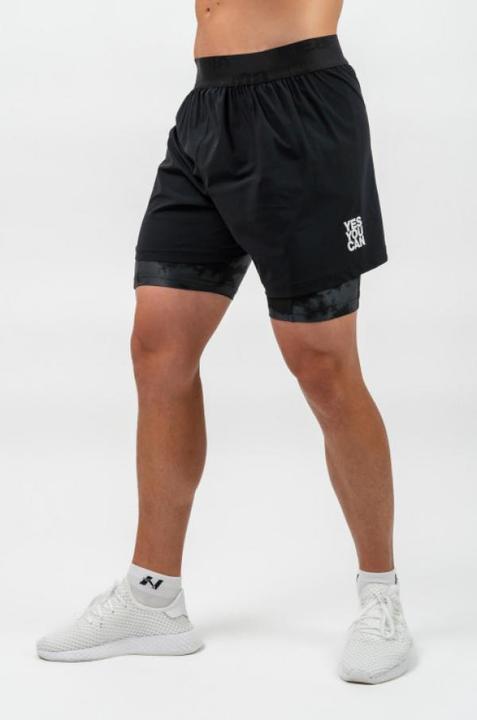 Produktbild Nebbia Compression 2in1 Shorts Performance 335 - black (XL)