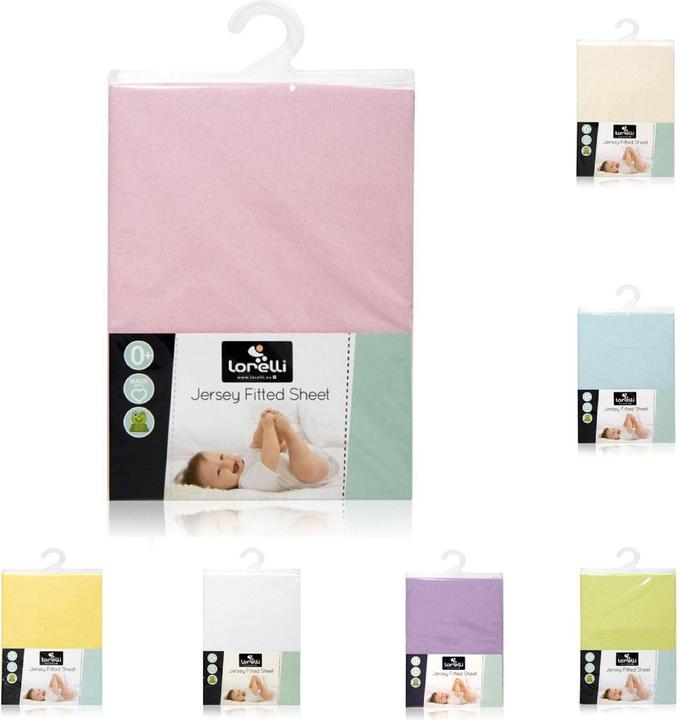 Actual product image Lorelli Fitted sheet jersey 60 x 120 cm (120 x 60 cm)
