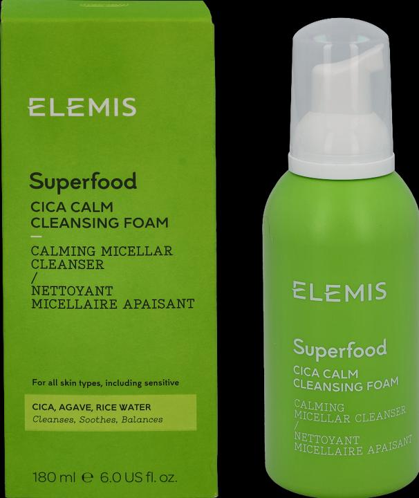 Actual product image Elemis Superfood Cica Calm Cleansing Foam (Foam, 180 ml)