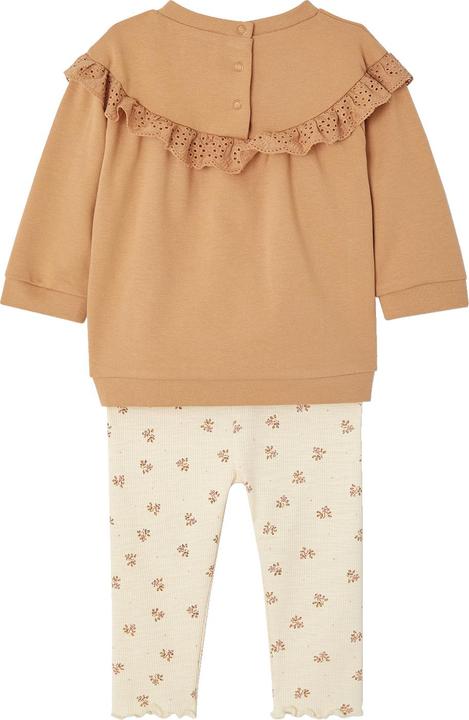 Vertbaudet Baby-Set: Sweatshirt & Leggings Oeko-Tex