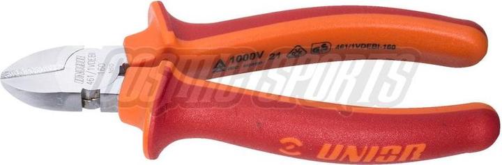 Image du produit Unior 461/1VDEBI Mamelons de coupe diagonaux, 18mm, rouge