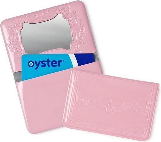 Mustard Shopperholic Travel Card Holder, rosa