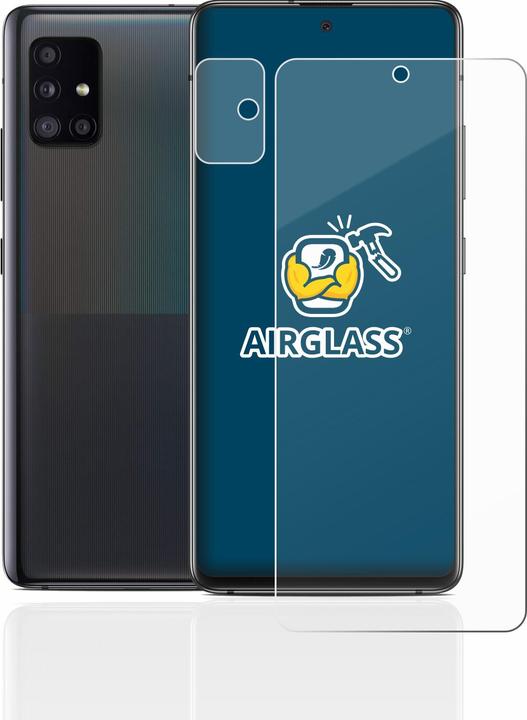 Actual product image BROTECT AirGlass Glass (1 Piece, Samsung Galaxy A51 5G)