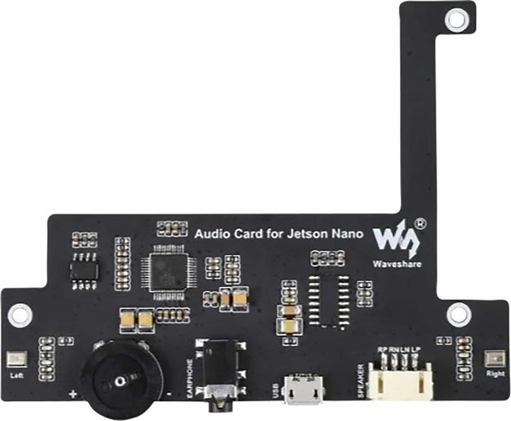 Productafbeelding WaveShare USB geluidskaart voor Jetson Nano