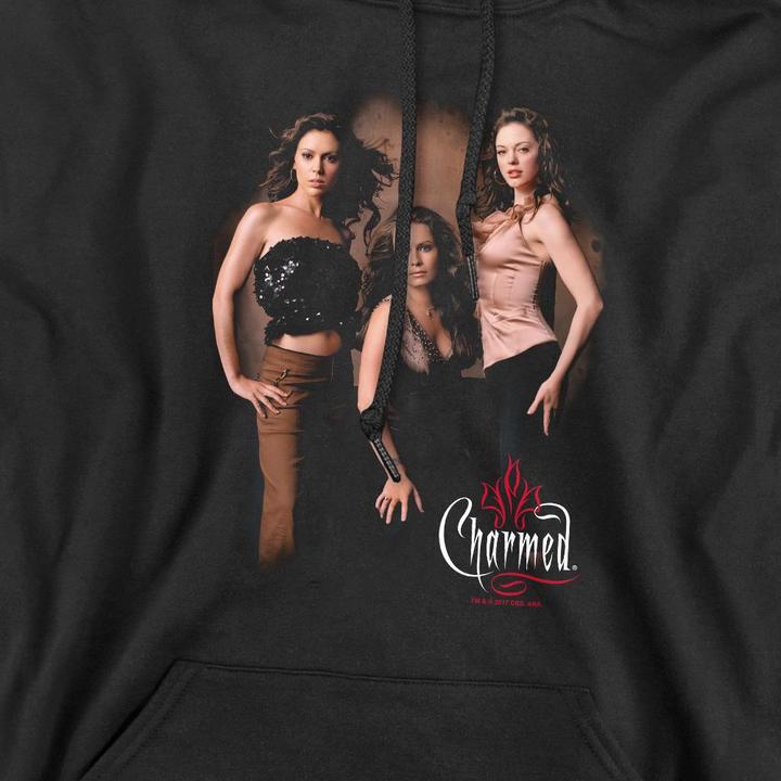 Immagine prodotto Charmed Three Hot Witches Felpa con Cappuccio Uomo (XXL)