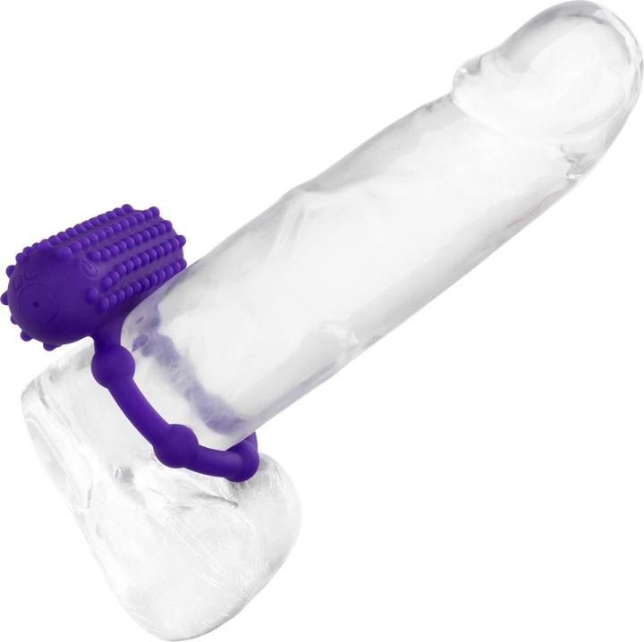 Actual product image CalExotics Silicone Rechargeable 5 Bead Maximus® Ring (6.99 cm)