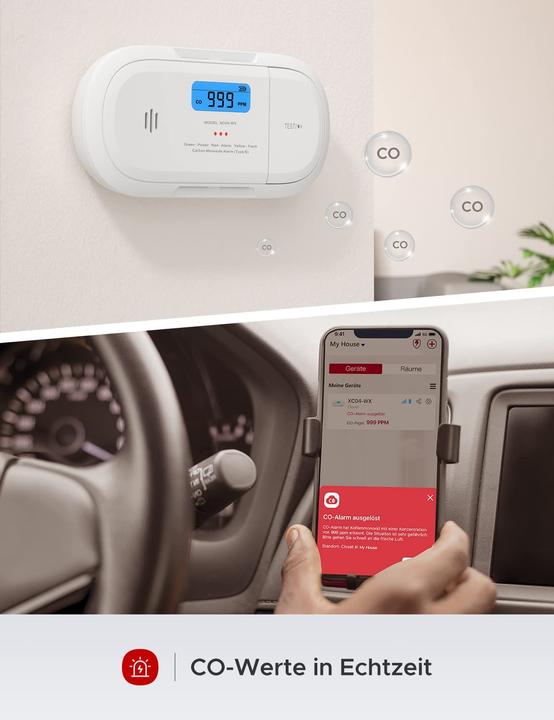 Image du produit X-Sense Détecteur de monoxyde de carbone intelligent
