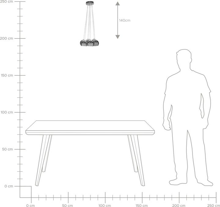 Actual product image Beliani Olza (E14)