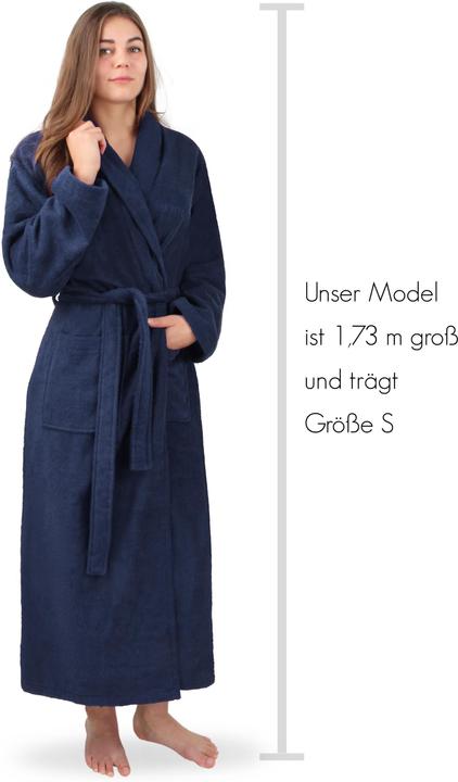 Actual product image Normani Bathrobe 100% Cotton Lola - 8775 (S, M, L, XL, XXL, 3XL, 4XL, 5XL, 6XL)