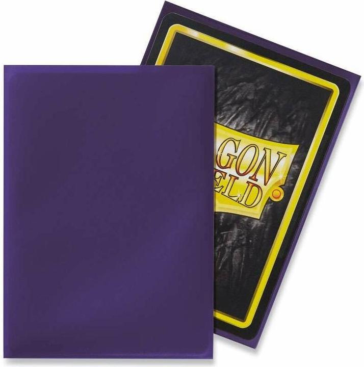 Actual product image Arcane Tinman ART11109 - Sleeves for cards in japanese size: Matte - Purple (60 pcs)