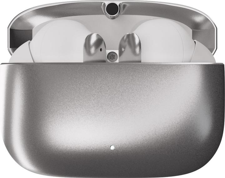 Produktbild Vivanco Noise Cancelling TWS Bluetooth Kopfhoerer, ANC/ENC Funktion, silber metallic (ANC, 5 h, Kabellos)