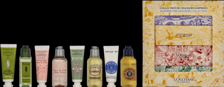 Image du produit L'Occitane Festive Hand & Body Crackers Collection Vegan 96% Prêt à l'emploi (Set soin du corps)