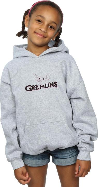 Produktbild Gremlins Logo Line Kapuzenpullover Mädchen (140, 146)