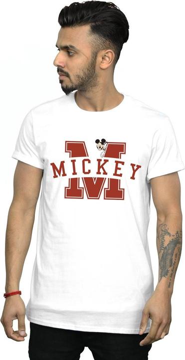 Immagine prodotto Disney Mickey Mouse Letter Peak Maglietta Uomo (4XL)