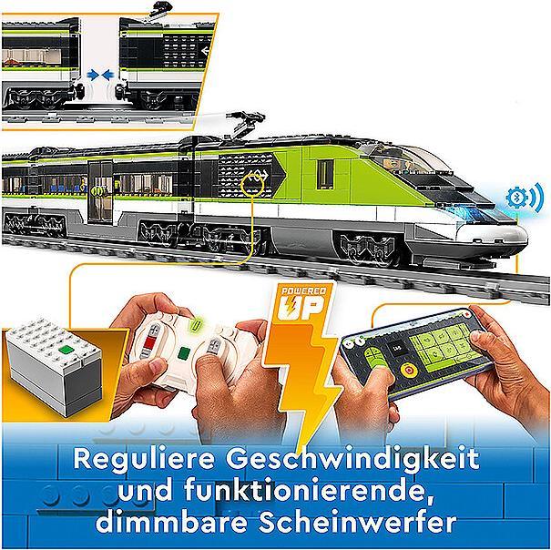 Actual product image LEGO Passenger express train (60337, LEGO City, LEGO Powered UP)