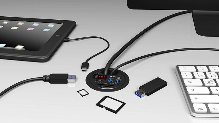 Immagine prodotto Icy Box Ib-Hub1404 (USB-A, 3 Porti)