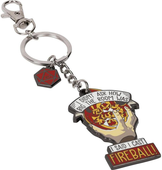 Actual product image Glass Staff Schlüsselanhänger I Cast Fireball Mehrfarbig