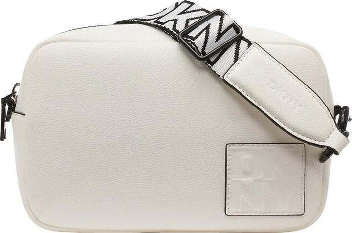 DKNY Umhängetasche Kenza Kameratasche Optisch Weiss / Schwarz Weiss
