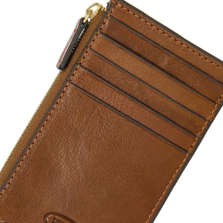 Produktbild Brics Volterra Kreditkartenetui RFID Schutz Leder 14 cm
