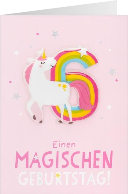 Produktbild Sheepworld Geburtstagskarte - Einen magischen Geburtstag - 6 Jahre