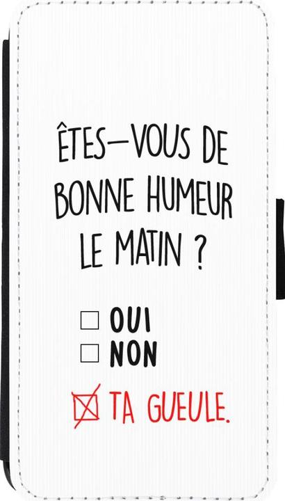 Image du produit PhoneLook Coque Wallet noir Bonne humeur matin (Apple iPhone 11 Pro)