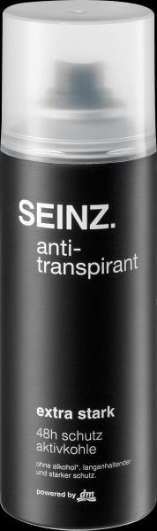 Actual product image dm Seinz. Deo spray antiperspirant extra strong