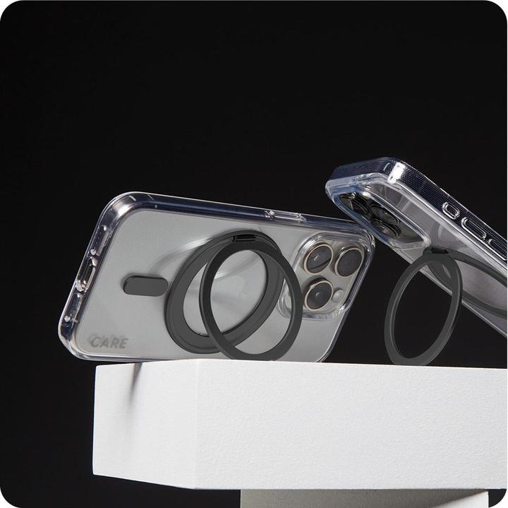 Produktbild PanzerGlass CARE Feature Case Kickstand & MagSafe iPhone '24 6.7" black (Apple iPhone 16 Plus)