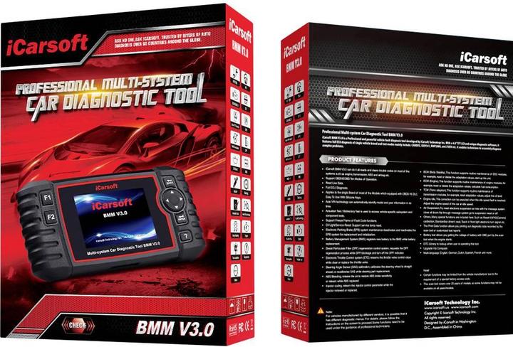 Actual product image ICarsoft BMM V3.0