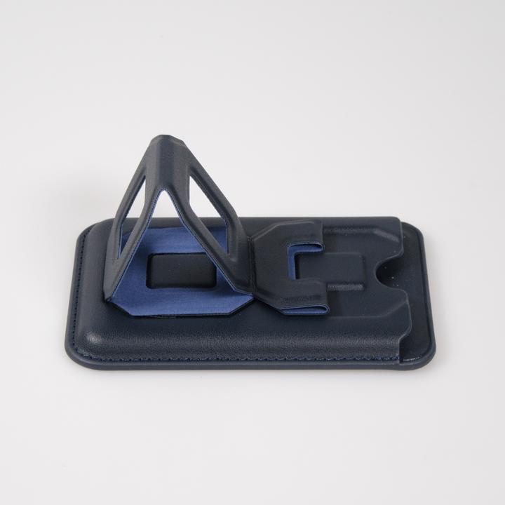 Produktbild PhoneLook Magnetischer Kartenhalter wallet MagSafe veganes Leder mit starkem Magneten und integriertem Klappst