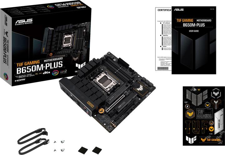 Image du produit ASUS Tuf B650M-Plus (AM5, AMD B650, mATX)