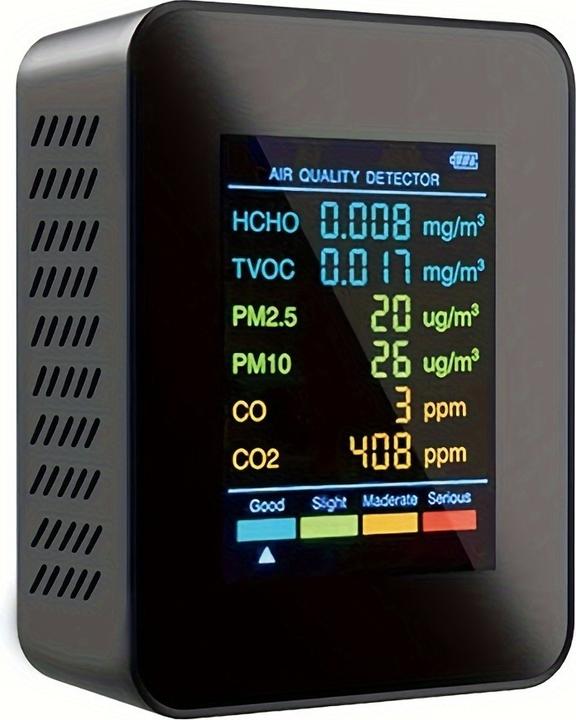 PhoneLook Moniteur de qualité de l'air 6 en 1
