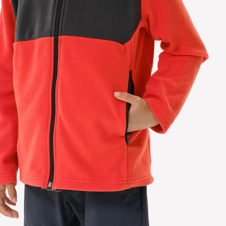 Immagine prodotto Quechua Giacca in pile per bambini taglia 122-170 Hiking - MH500 Zip TW