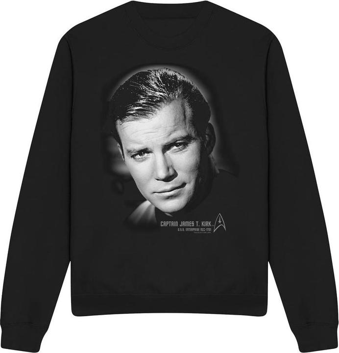 Immagine prodotto Felpa Capitano Kirk Ritratto Adulto Unisex (XL)