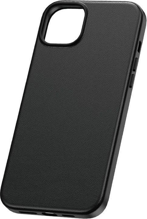 Image du produit Baseus Étui téléphone pour iPhone 15 ProMax Fauxther Series (Noir) (Apple iPhone 15 Pro Max)