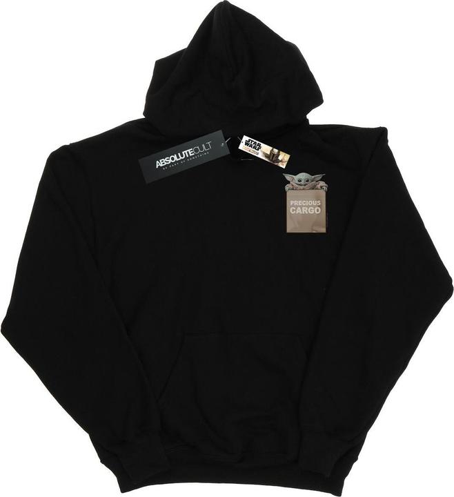 Star Wars The Mandalorian Precious Cargo Faux Pocket Kapuzenpullover (S)