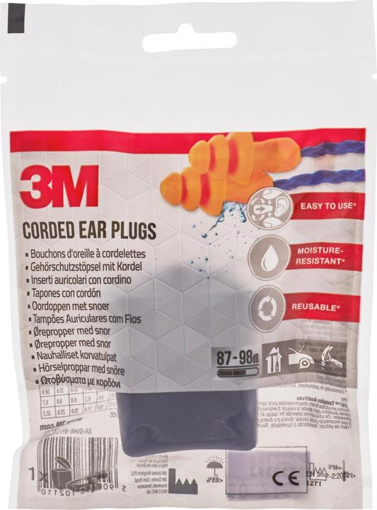 Image du produit 3M Bouchons d'oreille avec cordelette (1 x)